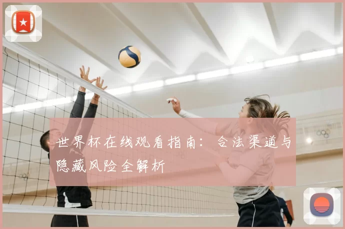 世界杯在线观看指南：合法渠道与隐藏风险全解析