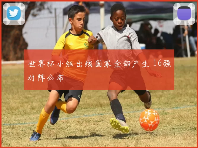 世界杯小组出线国家全部产生 16强对阵公布