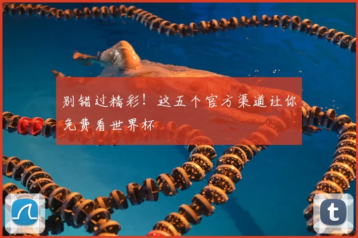 别错过精彩!这五个官方渠道让你免费看世界杯